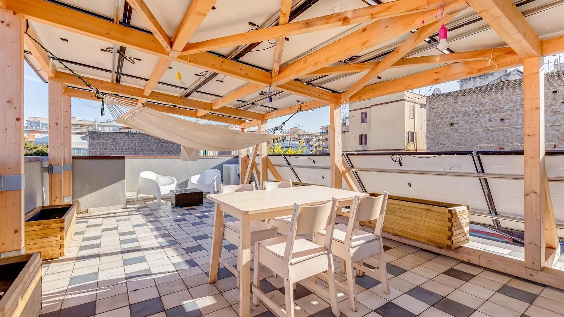 Modern Rooftop Apartment Rome