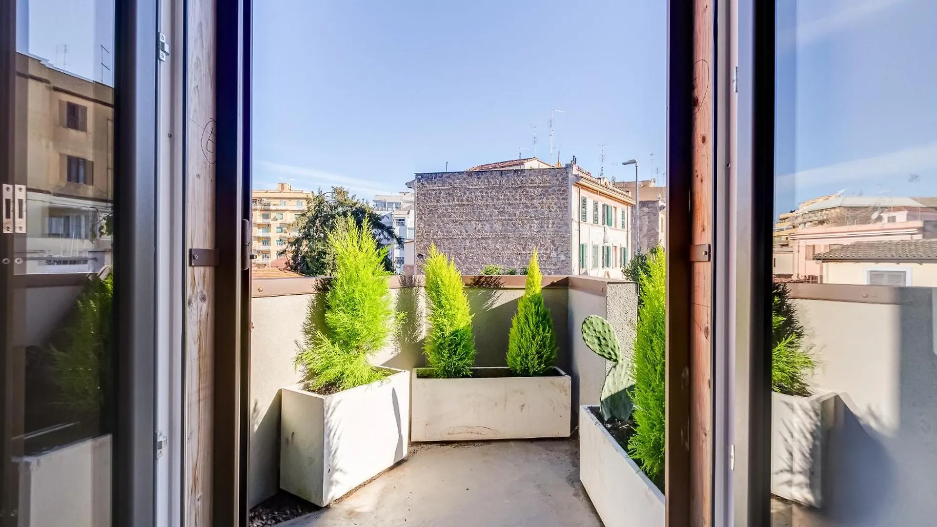 Modern Rooftop Apartment Rome