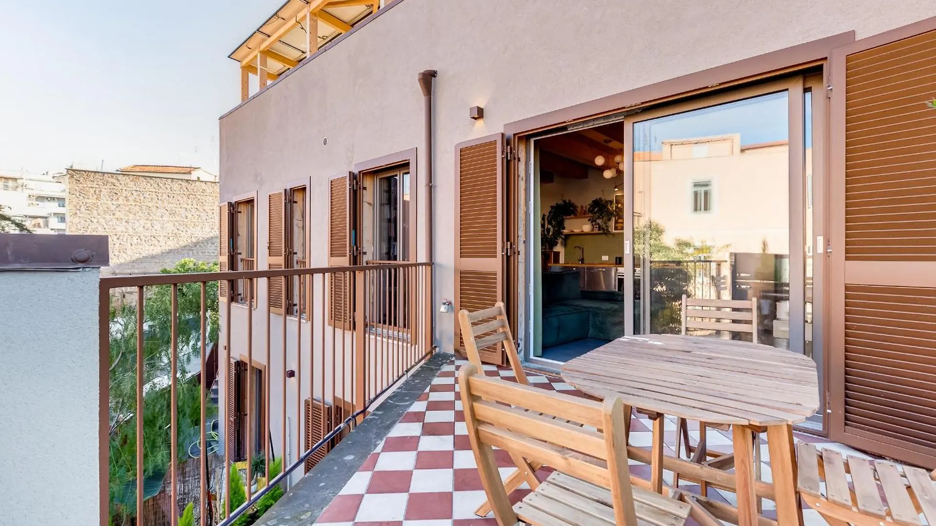 Modern Rooftop Apartment Rome Italy