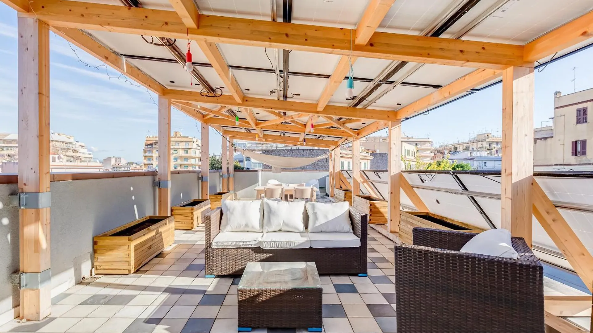 Modern Rooftop Apartment Rome